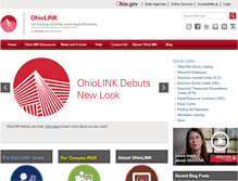 Tablet Screenshot of ohiolink.edu