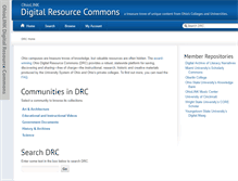 Tablet Screenshot of drc.ohiolink.edu